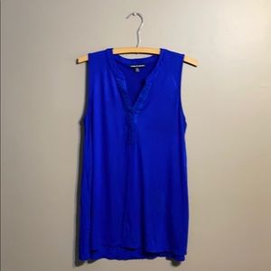 Cable & Gauge Royal Blue Formal Tank Medium
